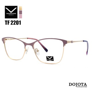 กรอบแว่นผู้หญิง สีชมพู VANLENTINO AVONTE รุ่น TF2201 ทรงแคทอาย ขาสปริง