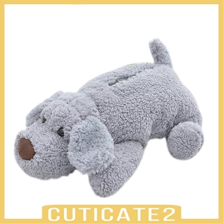 ( Cuticate2 ) กล่องทิชชู่ตุ๊กตาลูกสุนัข 42 ซม . สีน้ําตาล
