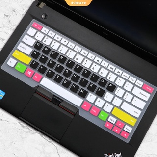Lenovo ThinkPad Keyboard Cover ThinkPad R490，E485，ThinkPad T490 S，T480 EHH，T431S，E40-70/30 K41，L380，L490，E14X1 Yoga 2019，ThinkPad E495 E485 14 นิ้ว Lenovo Keyboard Protector ซอฟท์ซิลิโคนปุ่มกด Ilm-BIAOKU