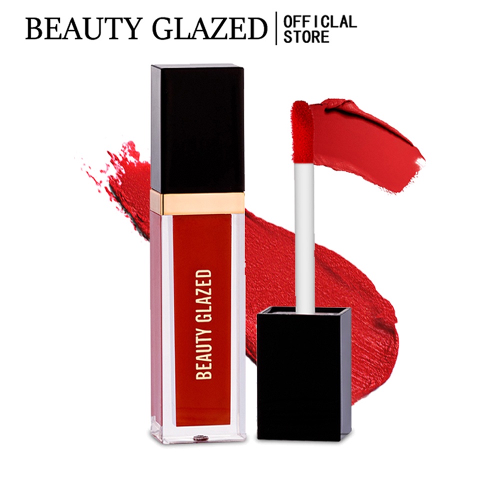 beauty-glazed-ลิปสติกลิปกลอสลิควิดลิควิดรุ่นแมทกันน้ำ-24-สี