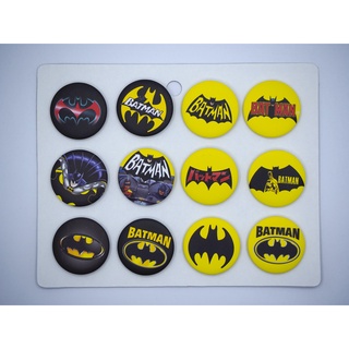 เข็มกลัด 3.2cm/4.4cm DC  Batman แบทแมน การ์ตูน อนิเมะ Cartoon Anime