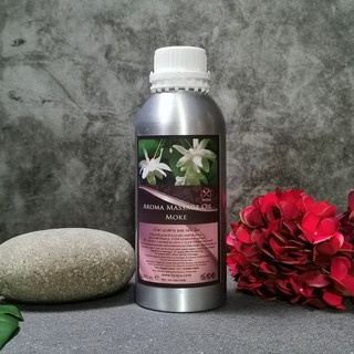 BYSPA น้ำมันนวดตัวอโรมา Aroma massage Oil กลิ่น ดอกโมก Moke 1,000 ml.
