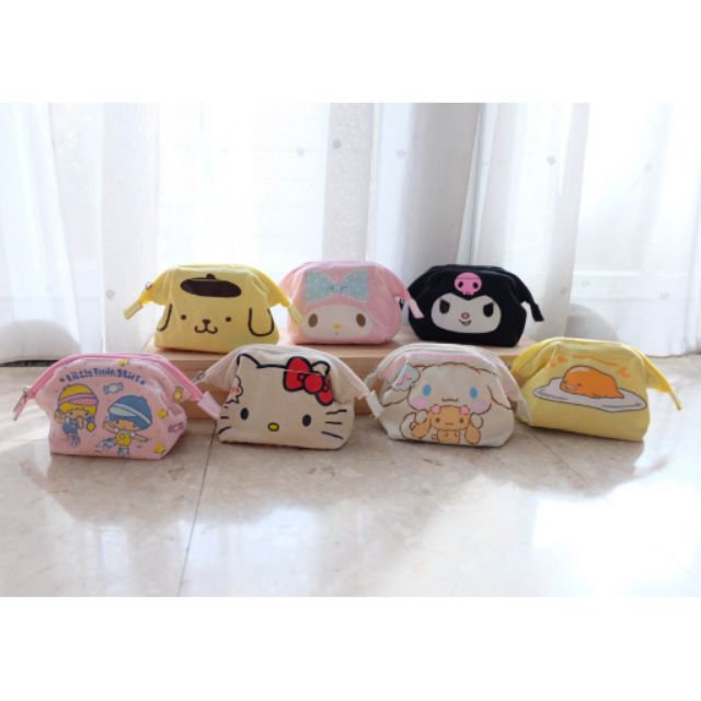 มาแล้วจ้า-พร้อมส่งทุกลาย-กระเป๋าใส่สตางค์-sanrio-character