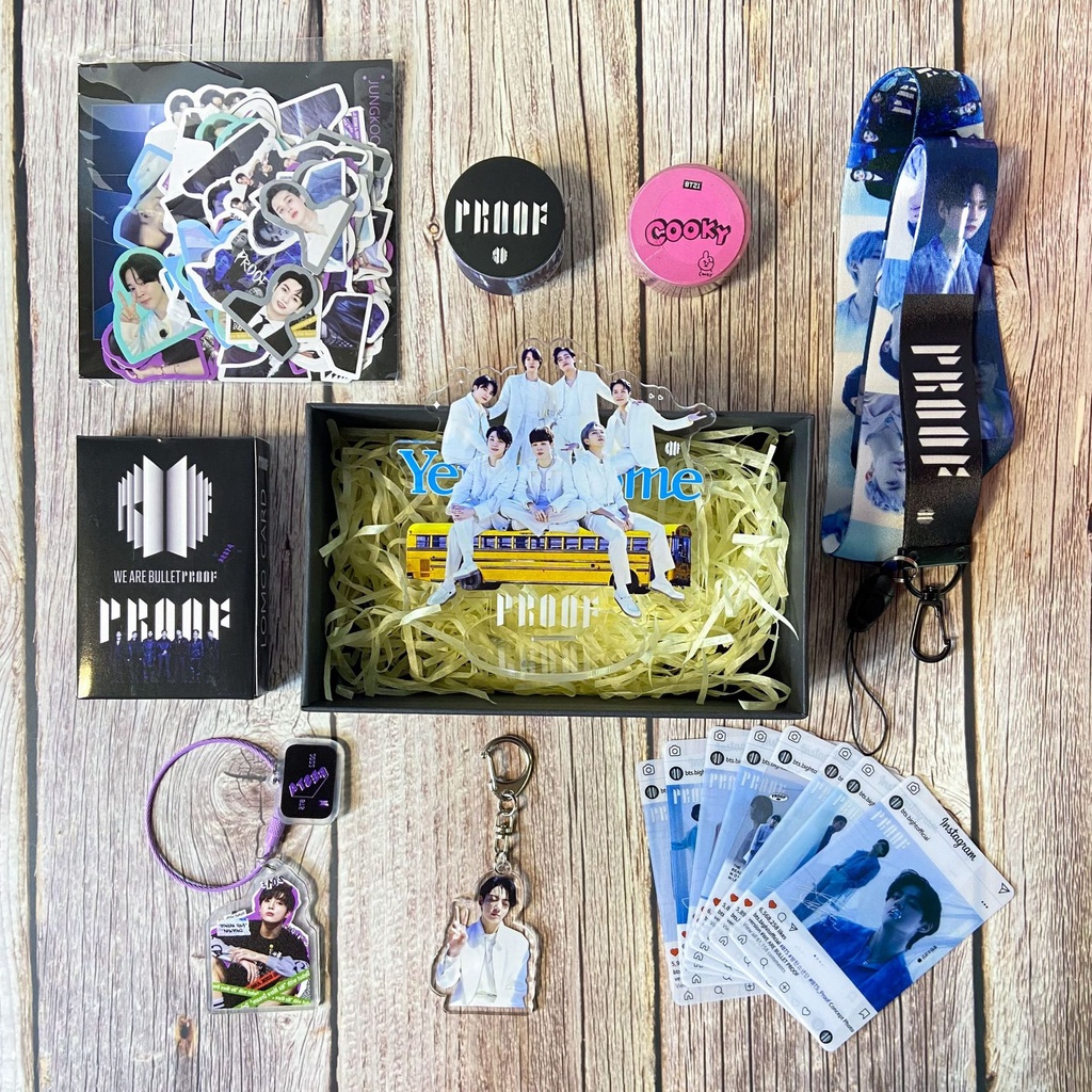 BTS Album PROOF 2022FESTA Peripheral Gift Box Set | Shopee Thailand