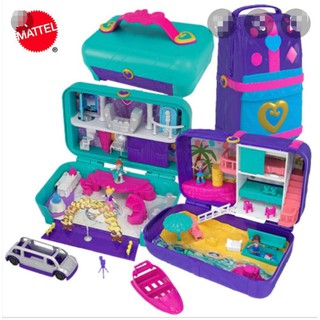 Polly pocket กระเป๋าหูหิ้ว Beach backpack &amp; Party case