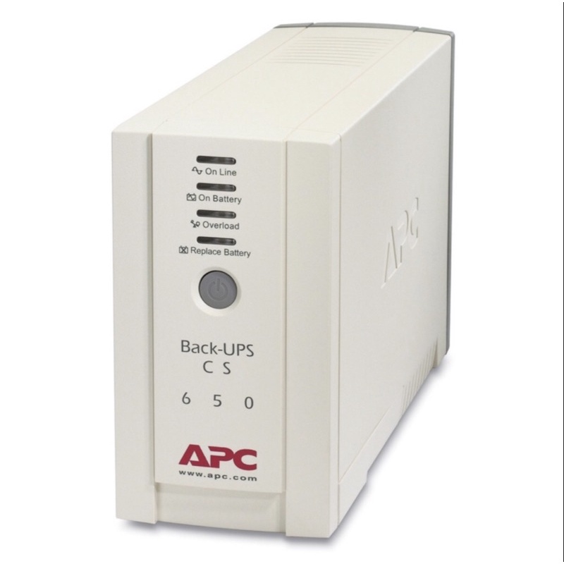 apc-back-ups-bk650-as-650va-400watt-ระบบ-standby-เปลี่ยนแบตฯเองได้-มีช่องสำหรับป้องกันไฟกระชาก