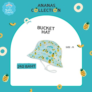 สินค้า หมวกบักเก็ท เด็ก Bucket Hat - Ananas Collection by Baby TiAmo