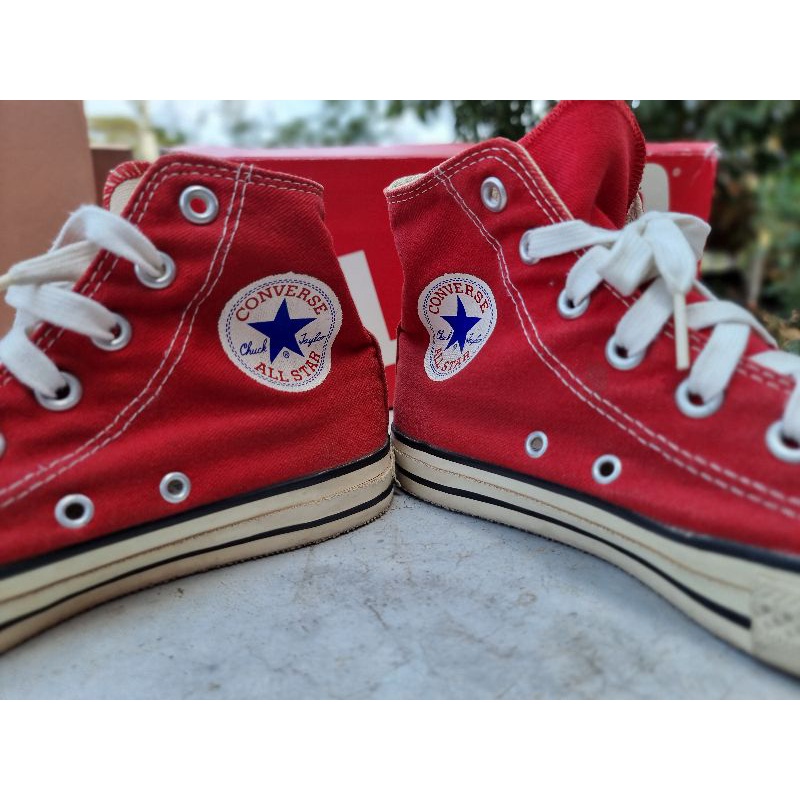 พร้องส่ง-converse-made-in-u-s-a-สีแดงหุ้มข้อ-เบอร์-6-ส่งฟรีครับผม