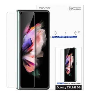 Araree Samsung Galaxy Z Fold3 5G Clear Tempered Glass Front Screen For Galaxy Z Fold 3 Z Fold 2 Protector