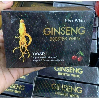 สบู่ Hiso White Ginseng Booster White Soap 150g สินค้าพร้อมส่ง