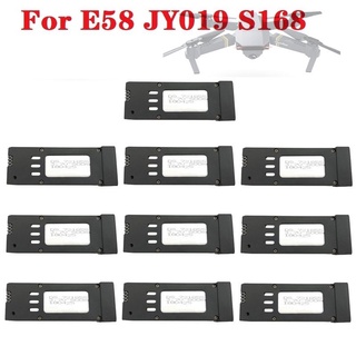 Original for E58 JY019 S168 RC Quadcopter Spare Parts 3.7V 500mAH Lipo Battery For RC Drone Rechargeable battery EQ6O