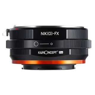 K&amp;f แหวนอะแดปเตอร์เลนส์กล้อง สําหรับ Nikon G AF-S Mount Lens to Fujifilm Fuji FX X-Pro1 X-M1 X-A1 X-E1