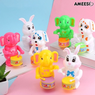 สินค้า Ameesi ของเล่นไขลาน รูปการ์ตูนกระต่าย สุนัข ช้างน่ารัก เพื่อการศึกษา สําหรับเด็ก