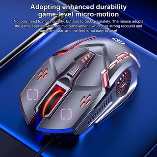 ภาพขนาดย่อของภาพหน้าปกสินค้า6Dเม้าส์ G5เมาส์เกมมิ่ง มีไฟ รุ่น เม้าส์ Optical Gaming Mouse เม้าส์แบบมีสาย Wired Mouse 4Speed DPI RGB จากร้าน z23tw1t5zm บน Shopee