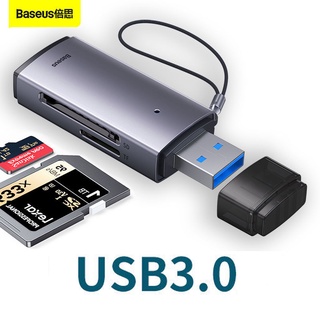 Baseus การ์ดรีดเดอร์ usb3.0 ความเร็วสูง อเนกประสงค์ ขนาดใหญ่ สําหรับคอมพิวเตอร์ Android type-c