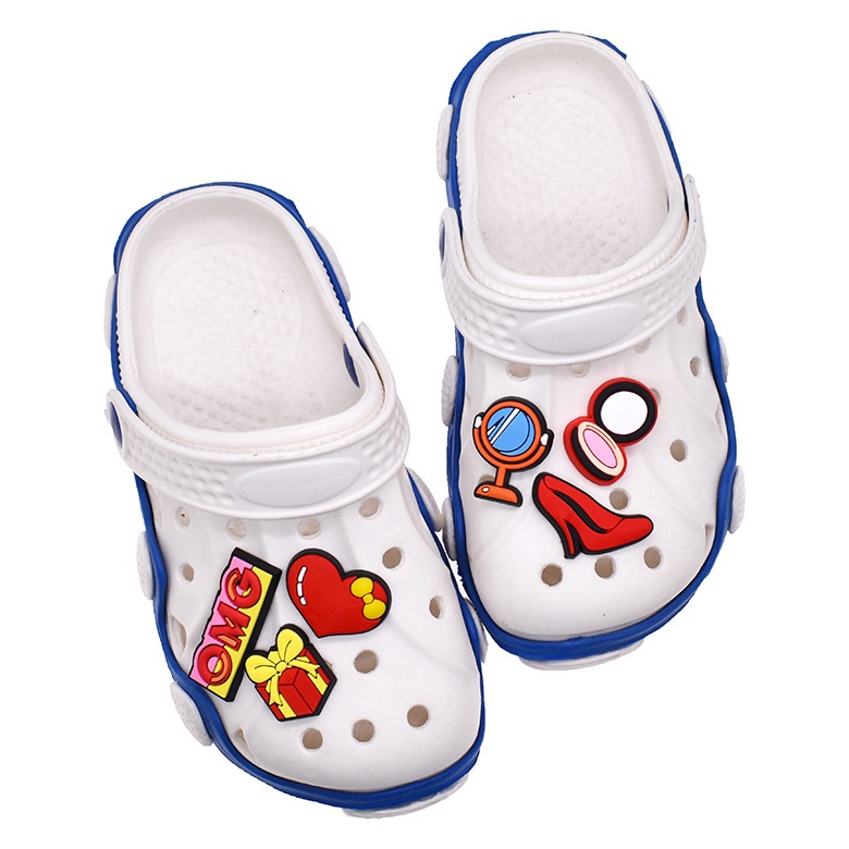 crocs-jibbitz-pins-กระดุม-จี้รูปหมวกนักมายากล-สีสันสดใส-สําหรับรองเท้า-diy