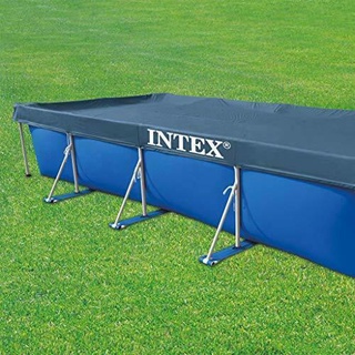 สินค้า Intex ผ้าคลุมสระน้ำขนาดใหญ่ทรงเหลี่ยม  Metal Frame pool 4.5/3เมตร