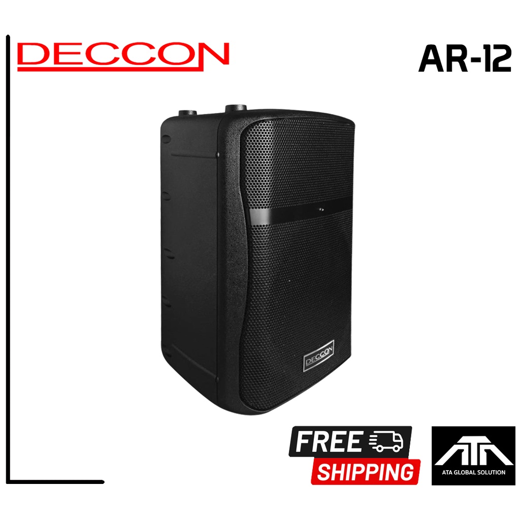 ราคาต่อ-1-ใบ-deccon-ar-12-ตู้ลำโพง-12-นิ้ว-1500-วัตต์-ตู้ลำโพง-12-นิ้ว-2-ทาง-ความถี่-50-hz-25-khz-พ่นสีระเบิด-ar12-ar