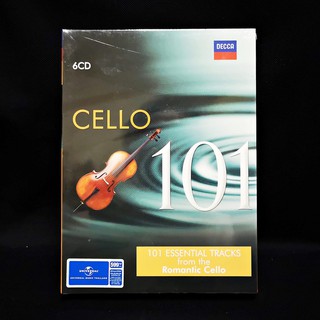 CD เพลง Various Artists – Cello 101 (101 Essential Track From The Romantic Cello) (6CD) (แผ่นใหม่)