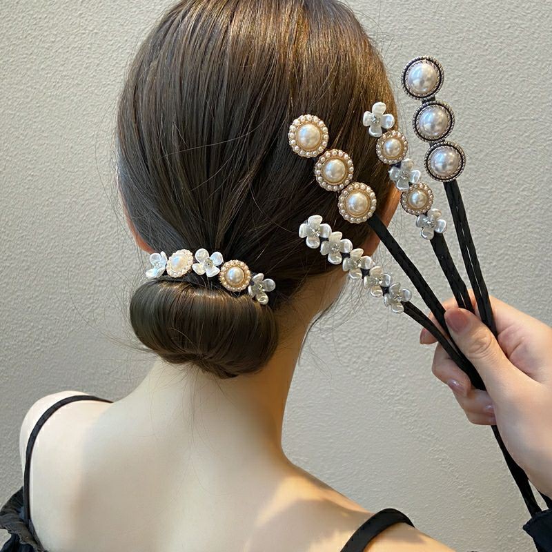 shell-flower-pearl-ball-กิ๊บผมดอกไม้เปลือกหอยไข่มุก-สไตล์ญี่ปุ่น-กิ๊บติดผม-กิ๊บหนีบผม-ตัวหนีบผม-ยางรัดผม-หนีบผม