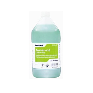 102-104000 Ecolab LIME-A-WAY 3.8 LT. (ผลิตภัณฑ์ขจัดคราบตะกรัน)