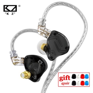 ภาพหน้าปกสินค้าKz ZS10 Pro X หูฟังอินเอียร์ แบบมีสาย หูฟังเพลง ไฮไฟ เบสมอนิเตอร์ หูฟังกีฬา ที่เกี่ยวข้อง