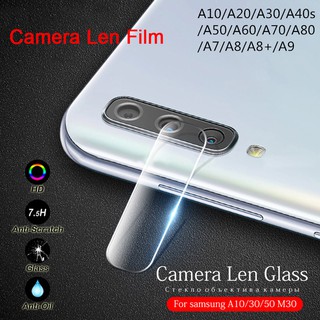 ฟิล์มป้องกันเลนส์กล้อง Samsung A10 A20 A30 A40S A50 A60 A70 A80 A7 A8 A9（2018） A8+ ฟิล์มกระจกกันรอยเลนส์
