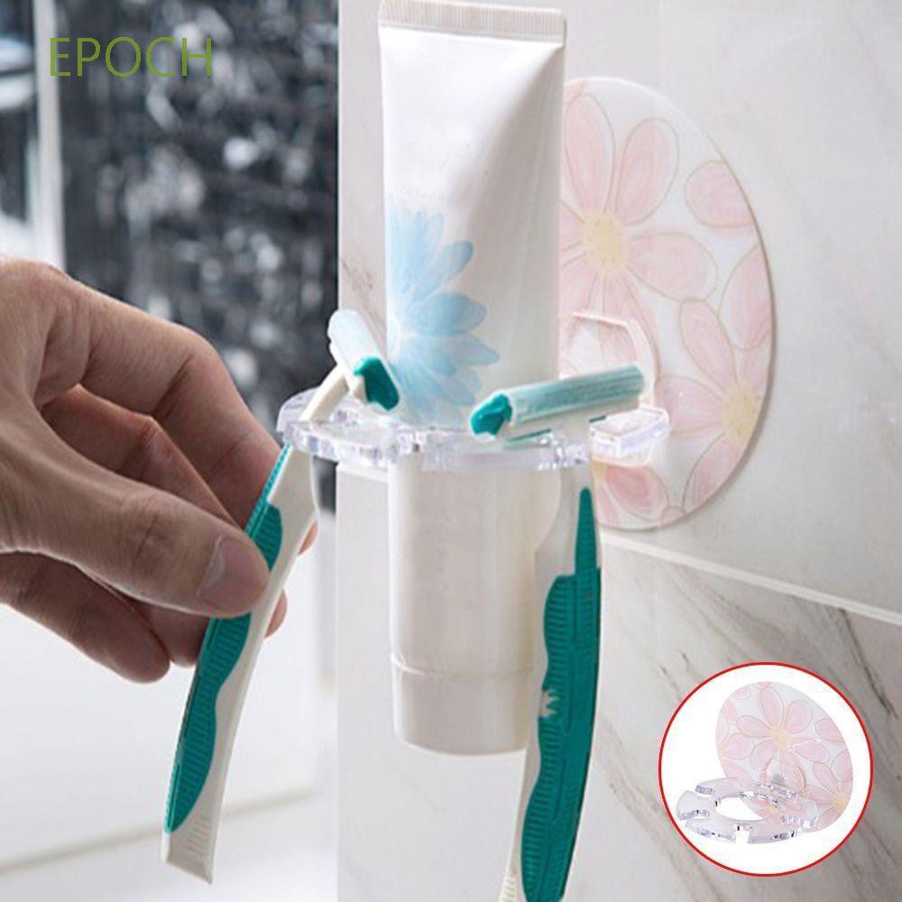 epoch-เครื่องจัดเก็บแปรงสีฟันยาสีฟันแบบพลาสติกหลากสี-1-ชิ้น