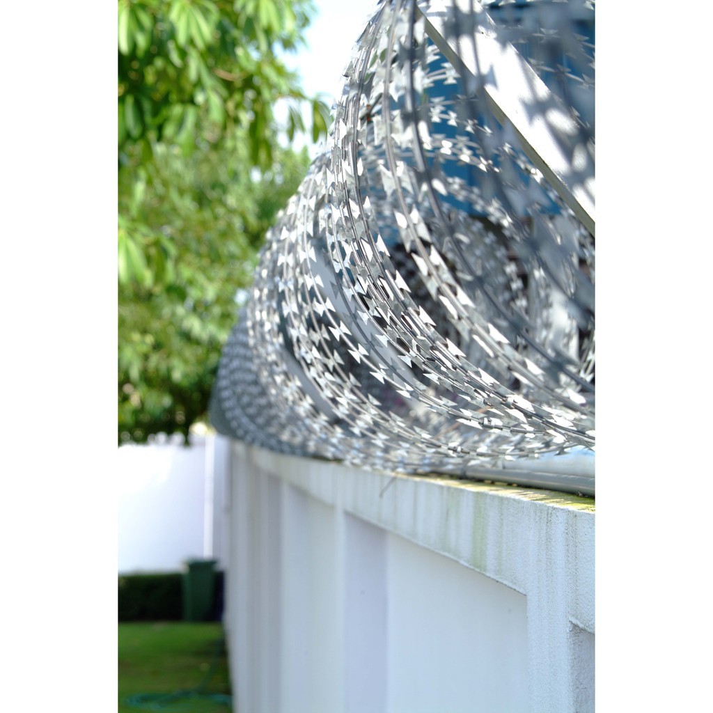 JOYA WIRE MESH ยาว10m ลวดหนามหีบเพลง เส้นผ่านศูนย์กลาง50cm-90cm รุ่นBTO ...