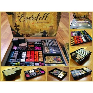 [Plastic]  Everdell Board Game [TH/EN]: Organizer(All Expansions)- เอเวอร์เดล ชุดกล่องจัดเก็บทรัพยากรรวมภาคเสริม