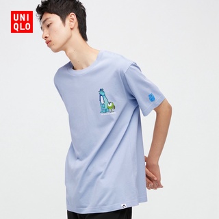 ใหม่ Uniqlo UT เสื้อยืดแขนสั้น พิมพ์ลายแอนิเมชั่น Pixar สําหรับผู้ชาย และผู้หญิง