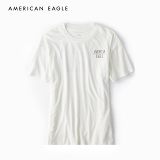 HH American Eagle Graphic Oversize T-Shirt เสื้อยืด ผู้หญิง ลายกราฟฟิค ทรงโอเวอร์ไซส์(030-9626-140) ผ้านิ่ม