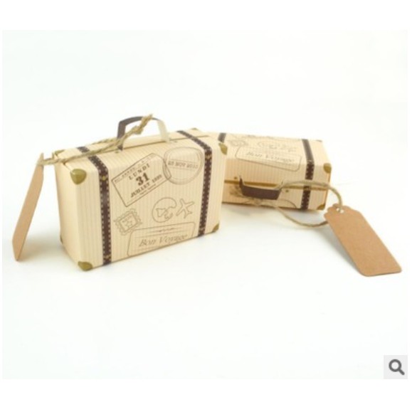 ภาพหน้าปกสินค้าGIDA ️ พร้อมส่ง กล่องของขวัญ ของชำร่วย กล่องขนม กล่องทรงกระเป๋าน่ารักๆ