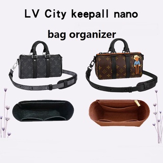 ภาพหน้าปกสินค้า【นุ่มและเบา】ที่จัดระเบียบกระเป๋า l.v city keepall 25 nano xs ที่จัดกระเป๋า  bag organiser in bag ที่จัดทรง  organizer insert ที่เกี่ยวข้อง