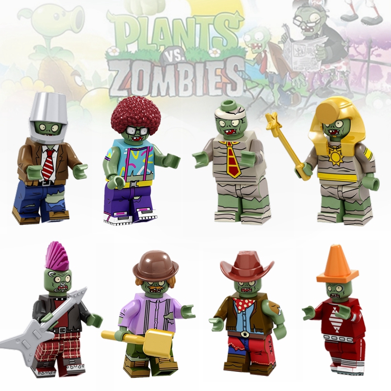 ภาพหน้าปกสินค้าPlants Vs . Zombies ของเล่นตัวต่อเลโก้ Pg8197