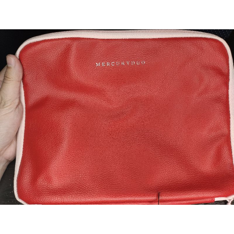 กระเป๋า-mercurydou-สีแดง