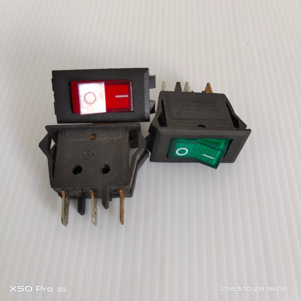 model-kcd-106n-ร็อกเกอร์สวิตช์-3ขามีแลมป์-สวิตช์แลมป์-สวิตช์กระดก-220v-15a-แดง-เขียว-เหลือง-แพ็คละ-10ชิ้น