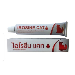 Irosine Cat ขนาด 30 กรัม วิตามินบำรุงเลือดสำหรับแมวแบบเจล ไอโรซีนแคท