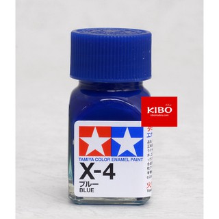 สินค้า สีสูตรอีนาเมล TAMIYA X-4 Blue (10 Ml)