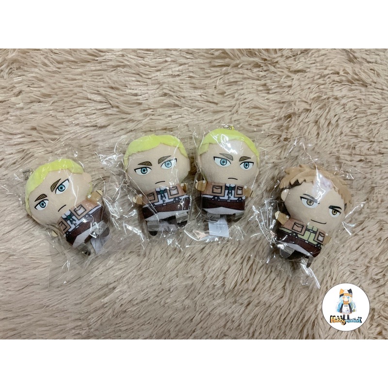 (INSTOCK) Attack on Titan Reiner Braun Plush Keychain | Shopee Thailand