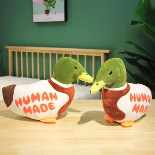 ภาพหน้าปกสินค้า35CM Cartoon Simulation Vivid Duck Japanese Trend Cartoon Duck Animal Duck Plush Doll Stuffed Pillow Human Made Lifelike Green Wild Duck Gift ที่เกี่ยวข้อง