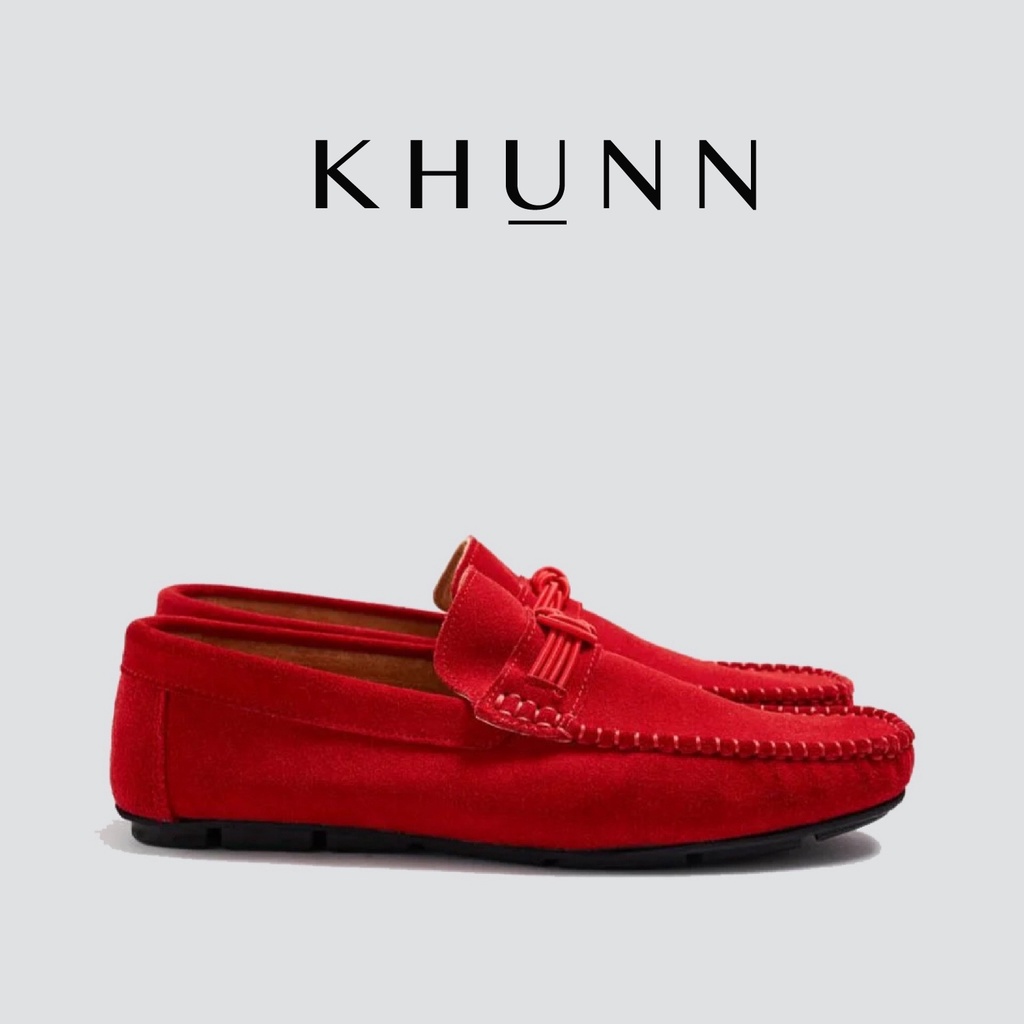 ภาพหน้าปกสินค้าKhunn (คุณณ์) รองเท้า รุ่น Sparrow สี Valentine Red