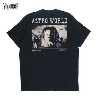 เสื้อยืดผู้ชาย เสื้อยืด พิมพ์ลาย Astro World Vol 2 โอเวอร์ไซซ์ สีดํา สําหรับผู้ชาย และผู้หญิง | สินค้า Yellbruh S-5XL