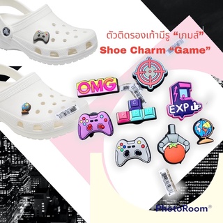 JBS 🌟🌀✨ ตัวติดรองเท้ามีรู “ เกมส์ ”👠🌈Shoe charm “ Game ” เพิ่มความน่ารักแก่รองเท้าคู่โปรดให้ดูกู๊ดดดดแล้วนะ