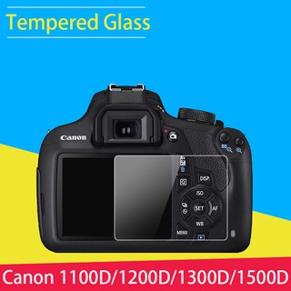 ฟิล์มกระจกนิรภัยกันรอยหน้าจอ LCD สําหรับ Canon 850D 1200D 1300D 1500D G7Xiii M200