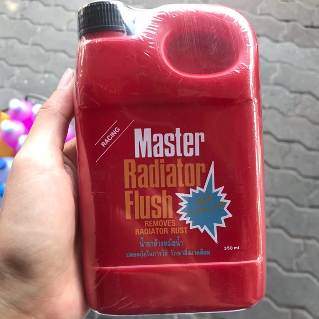 ภาพหน้าปกสินค้าน้ำยาล้างหม้อน้ำ Master Radiator Flush ขนาด 350 mL.