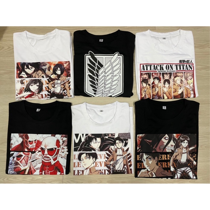 เสื้อยืด-attack-on-titan-cosplay-ผ่าพิภพไททัน-เสื้อคลุมไททัน-ไททัน-anime-เด็ก-และ-ผู้ใหญ่