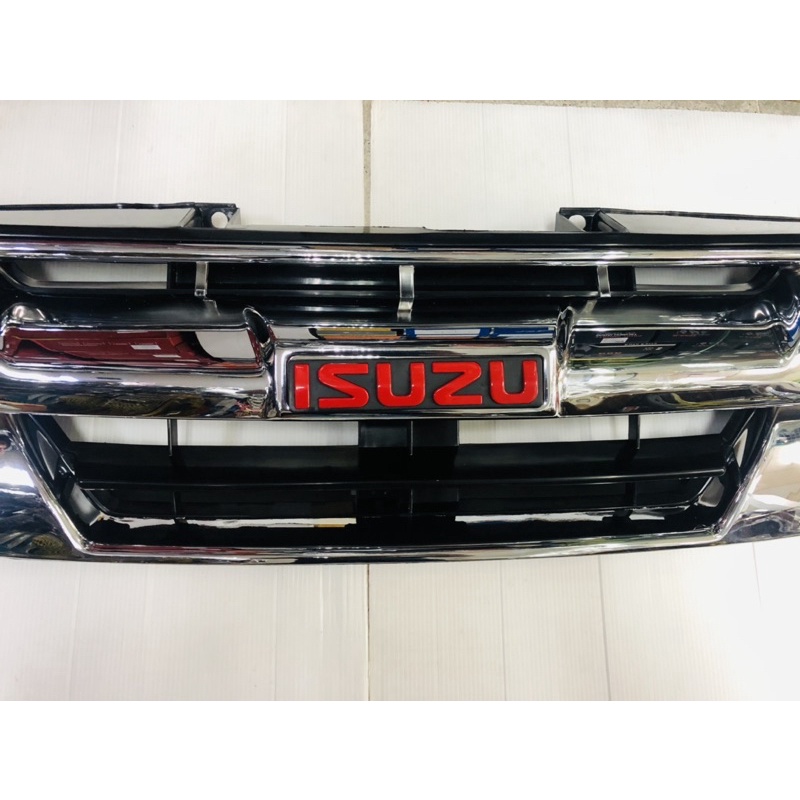 กระจังหน้า-isuzu-d-max-2007-2011อีซูซุ-ดีแมค-2007-2011-พร้อมโลโก้แดง