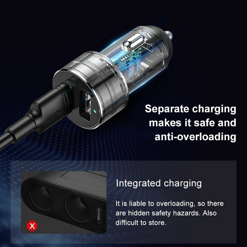 baseus-ที่จุดบุหรี่ในรถยนต์-3-1a-100w-dual-usb-car-charger-adapter-สำหรับโทรศัพท์-car-charger-ที่จุดบุหรี่อัตโนมัติ