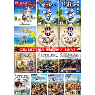 Game pc# The Settlers History Collection All in 1 12in1 แผ่นเกมส์ แฟลชไดร์ฟ เกมส์คอมพิวเตอร์  PC โน๊ตบุ๊ค